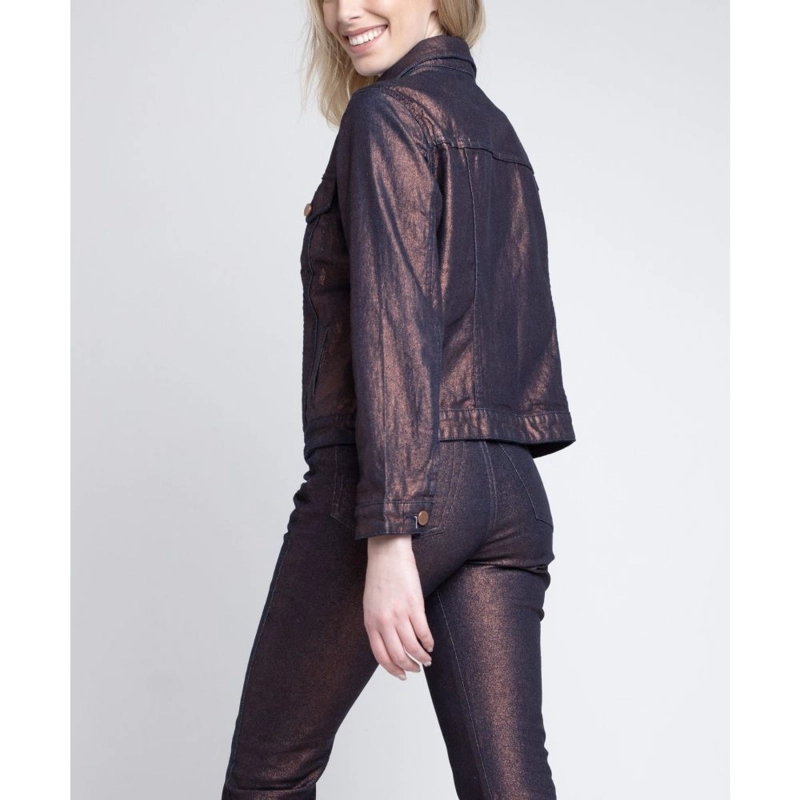 CHAQUETA METALIZADA COBRE MOMCHIC COBRE - 2