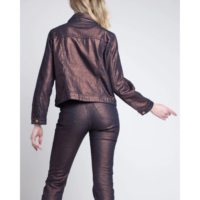 CHAQUETA METALIZADA COBRE MOMCHIC COBRE - 3