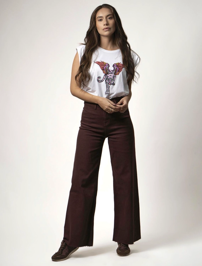 JEANS CULOTTE CAFE  LUPE MOMCHIC CAFE - 4