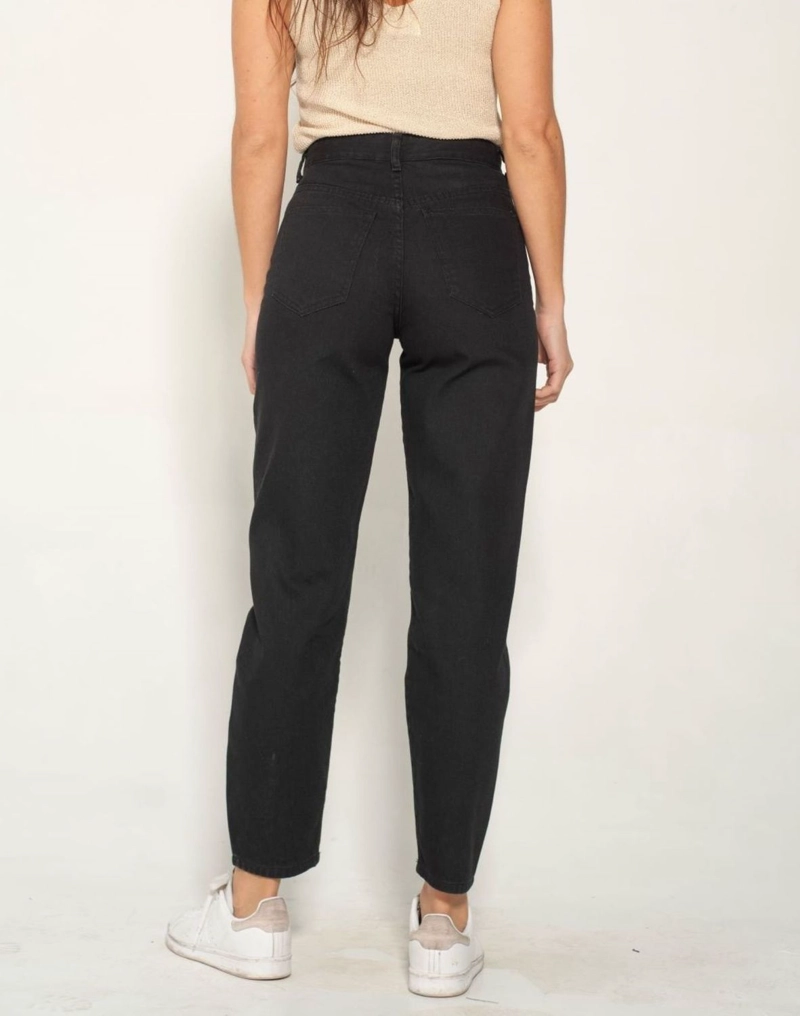 JEANS MOM OLIVIA NEGRO MOMCHIC NEGRO - 2
