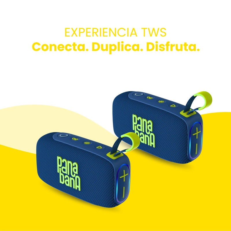 PARLANTE PANABANA ALMA BLUETOOTH 30W IPX 5200MAH TWS RGB - 7
