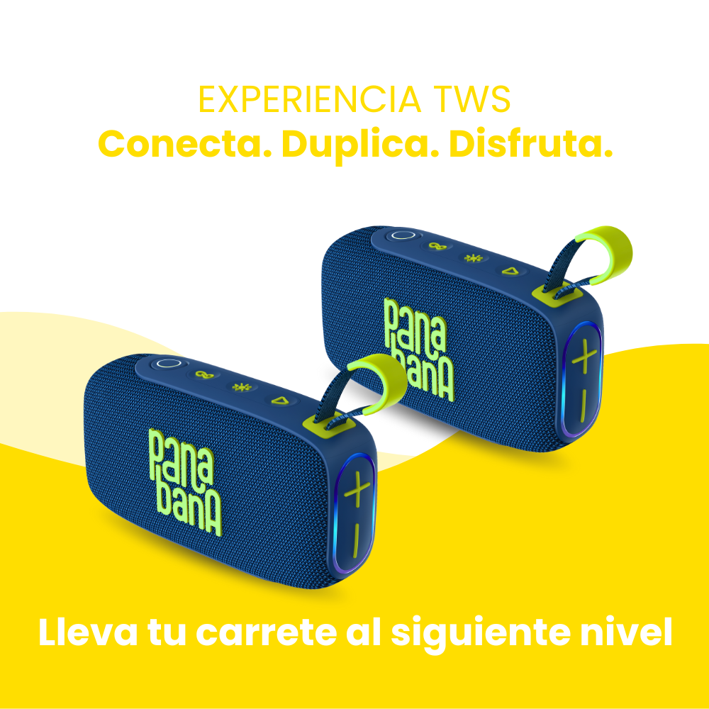 COMBO 2 PARLANTES PANABANA ALMA BLUETOOTH TWS 60W TOTAL - 2