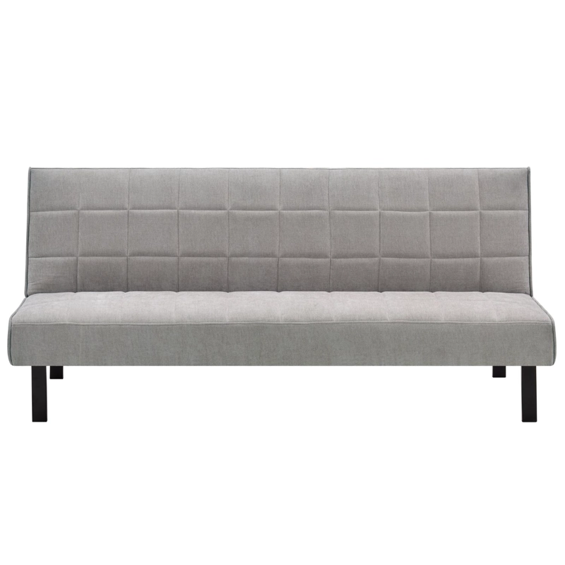 FUTON SKY XT 3 CUERPOS 185X93X83CM TAMAÑO TAMANO UNICO GRIS - 1