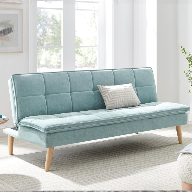 FUTON SKY Q11 3 CUERPOS 182X88X80CM TAMAÑO TAMANO UNICO TURQUESA - 1