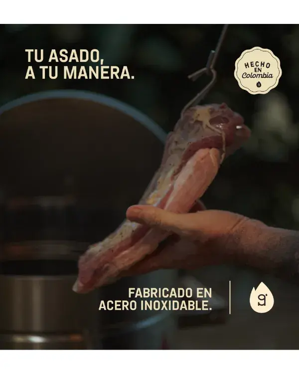 BARRIL PARRILLA AHUMADOR Y ASADOR INGRILL GRANDE BASIK - 8