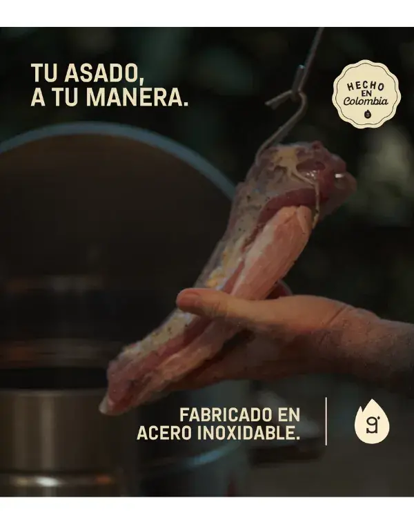 BARRIL PARRILLA AHUMADOR Y ASADOR INGRILL PEQUEÑO BASIK - 10