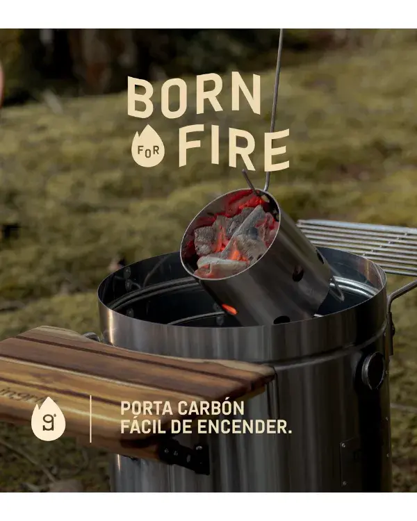 BARRIL PARRILLA AHUMADOR Y ASADOR INGRILL PEQUEÑO PREMIUM - 5