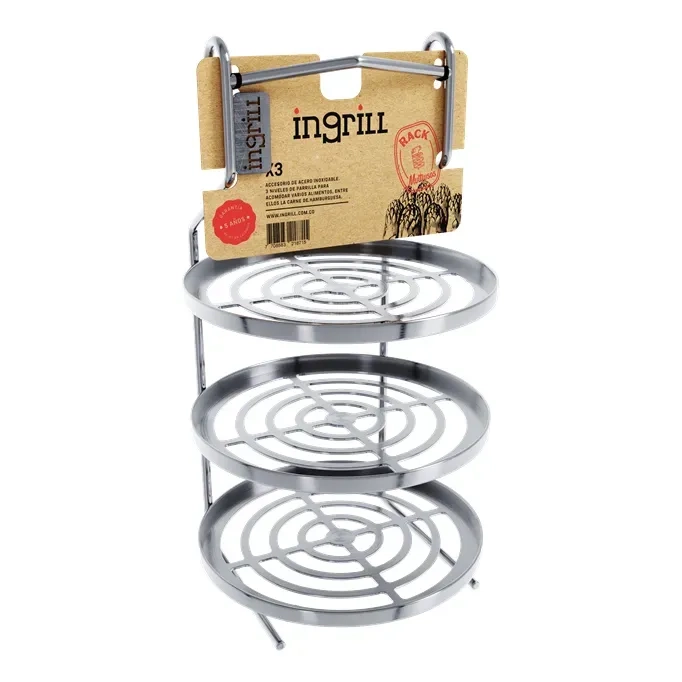 RACK MULTIUSOS PARA BARRIL PARRILLA AHUMADOR Y ASADOR - 1