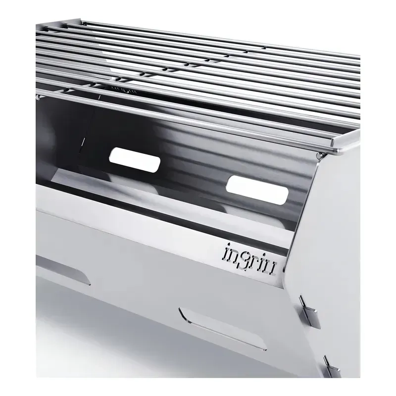 PARRILLA MOVIL PICNIC IN GRILL CARBON PLATEADO - 2