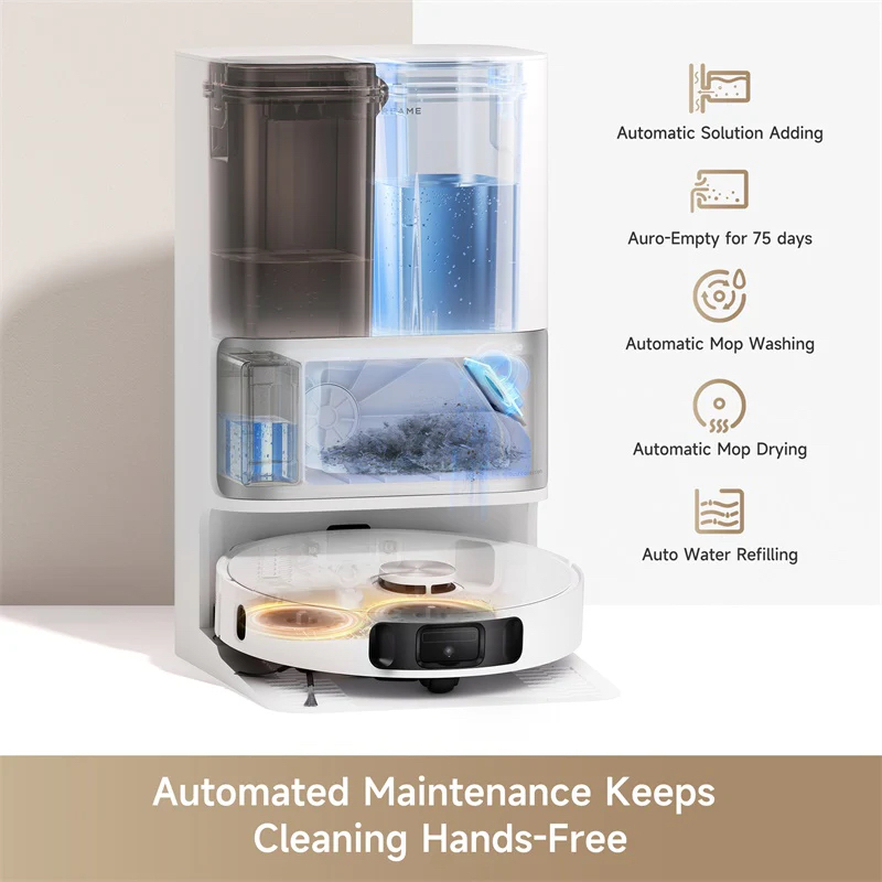 DREAME ASPIRADORA Y TRAPEADORA ROBOT L10S ULTRA GEN 2, SUCCION DE 10,000 PA - 6