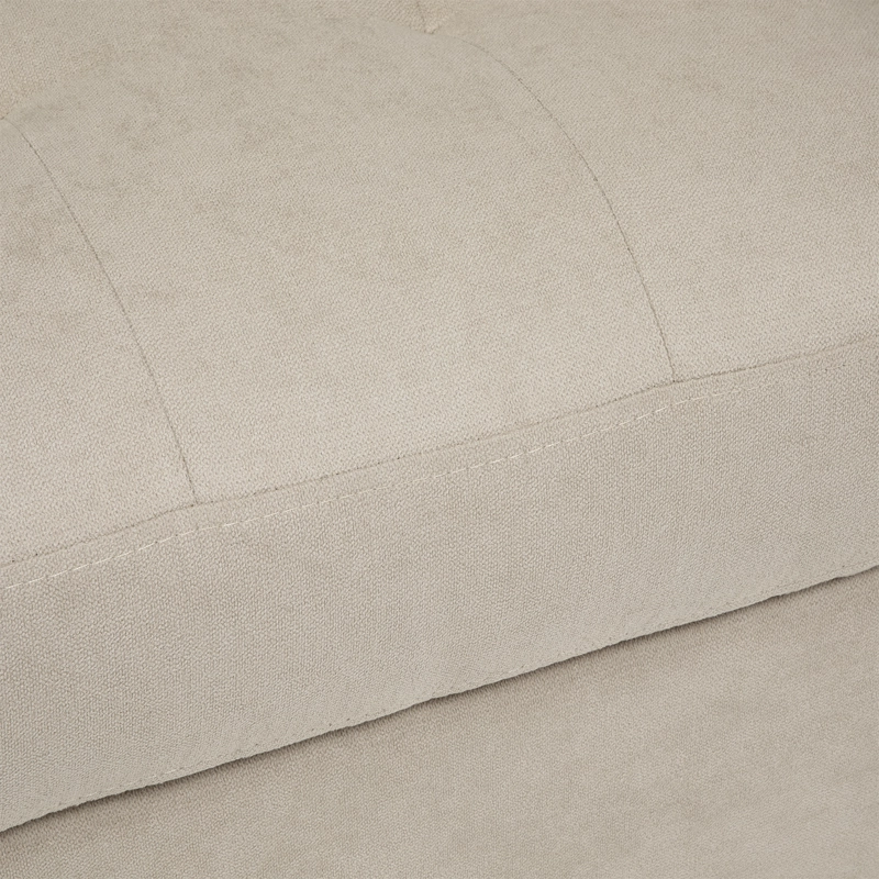 SOFA DIVANO SALAH TELA GRIS - 7