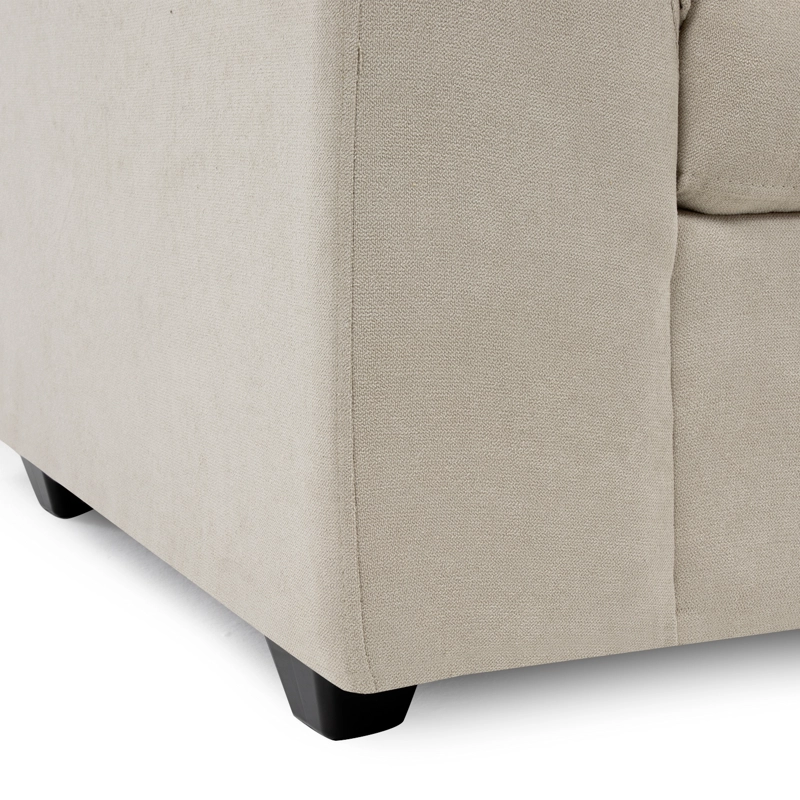 SOFA DIVANO SALAH TELA GRIS - 8