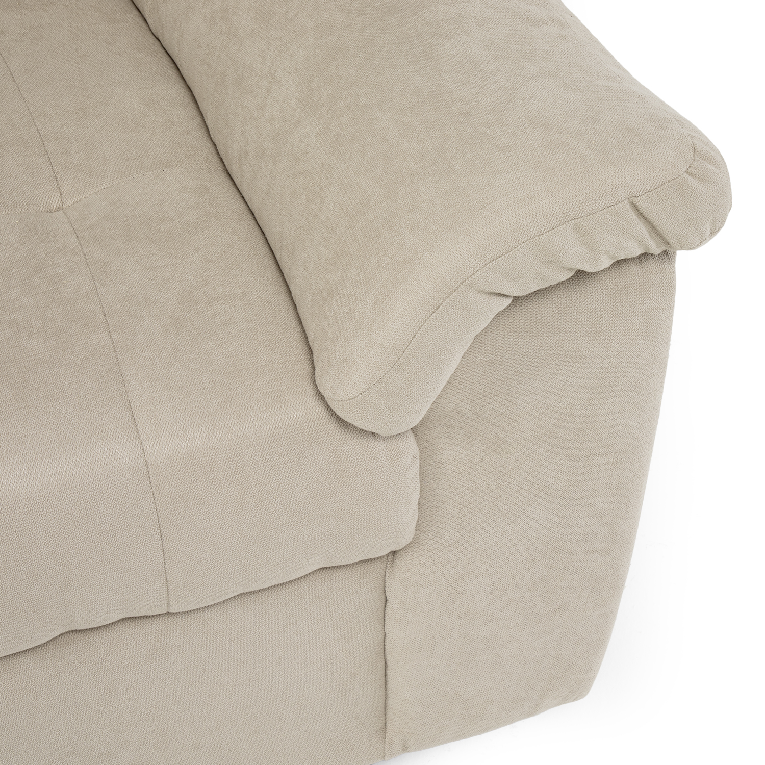 SOFA DIVANO ELEVATO GRIS - 9