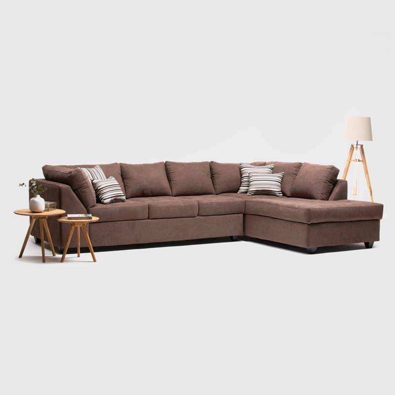 SECCIONAL DERECHO DIVANO SALAH TELA BEIGE - 1