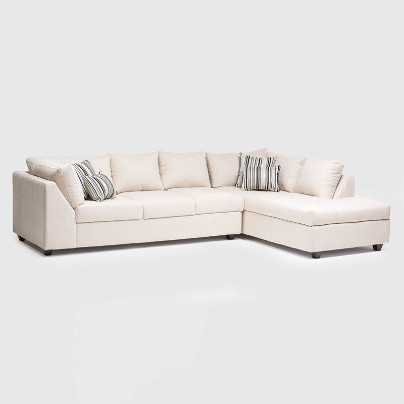 SECCIONAL DERECHO DIVANO SALAH TELA BEIGE - 1