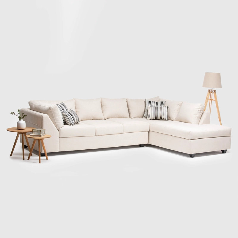SECCIONAL DERECHO DIVANO SALAH TELA BEIGE - 2