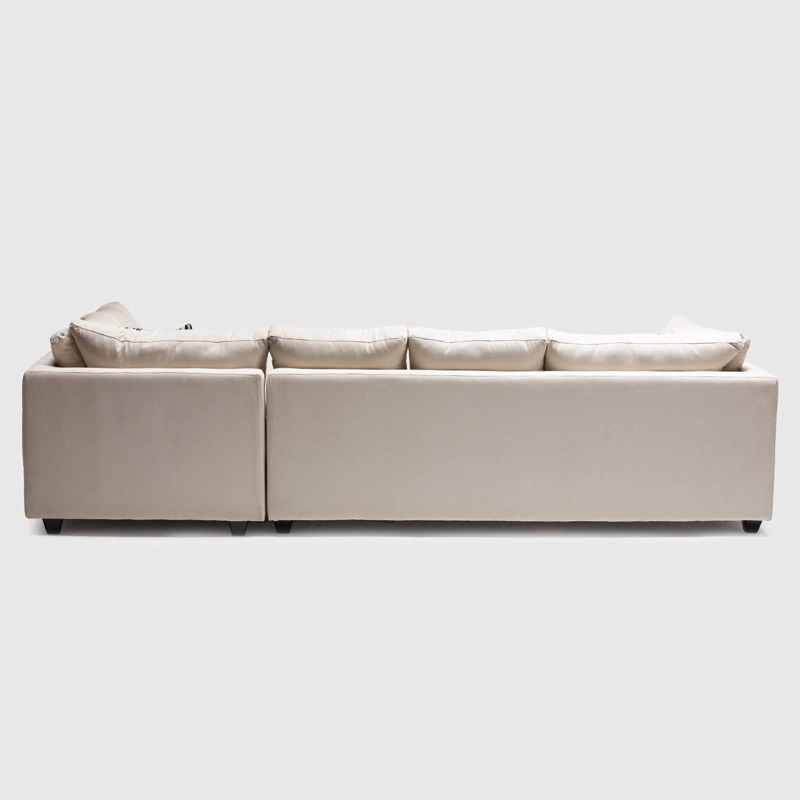 SECCIONAL DERECHO DIVANO SALAH TELA BEIGE - 4