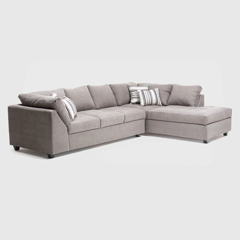 SECCIONAL DERECHO DIVANO SALAH TELA BEIGE - 5