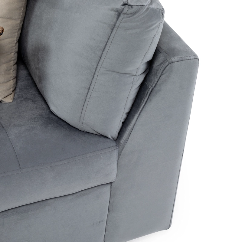 SOFA DIVANO SALAH FELPA AZUL - 3
