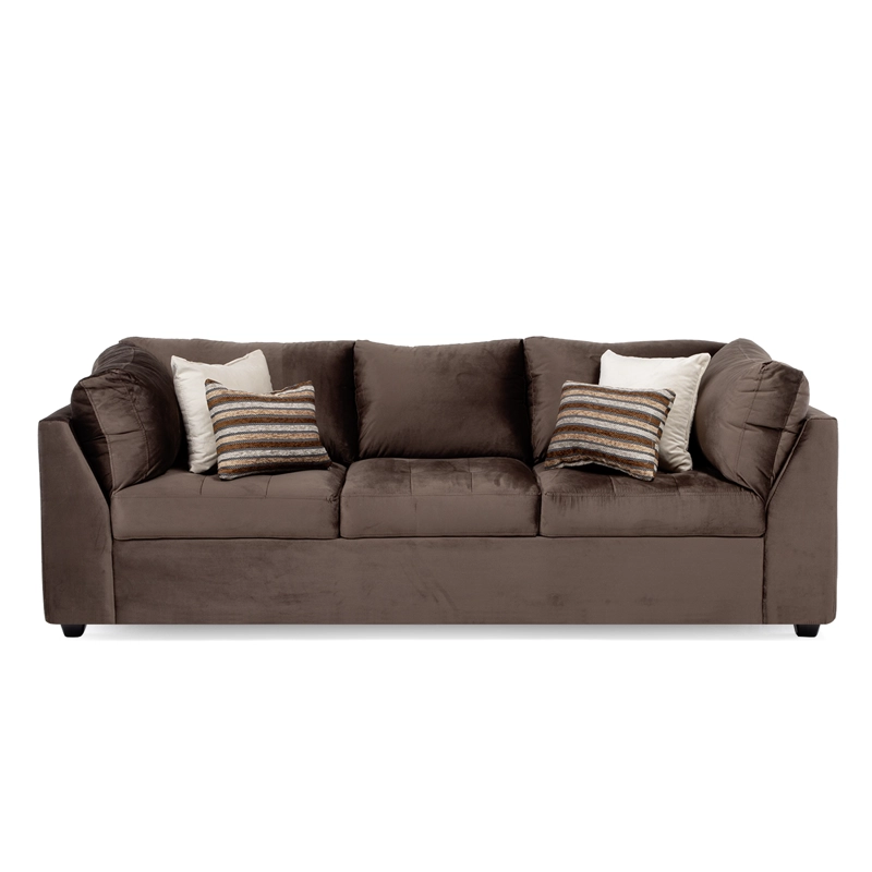 SOFA DIVANO SALAH FELPA AZUL - 3