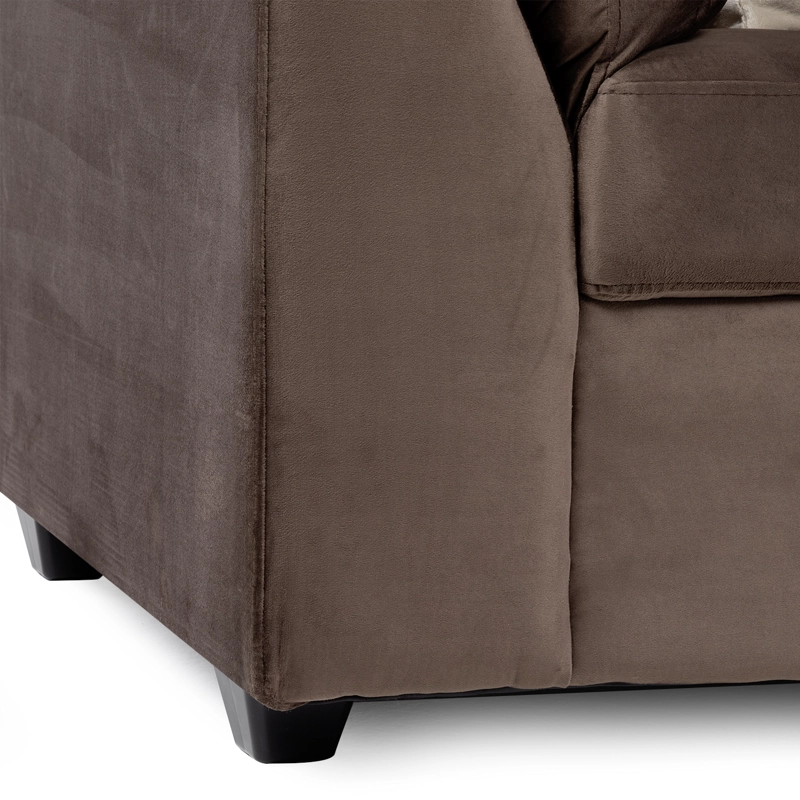 SOFA DIVANO SALAH FELPA AZUL - 5