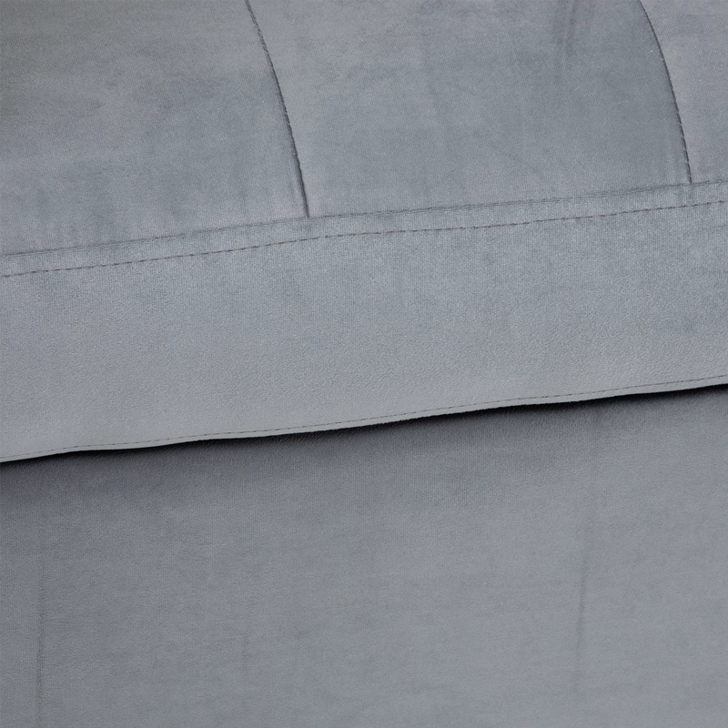 SOFA DIVANO SALAH FELPA AZUL - 7