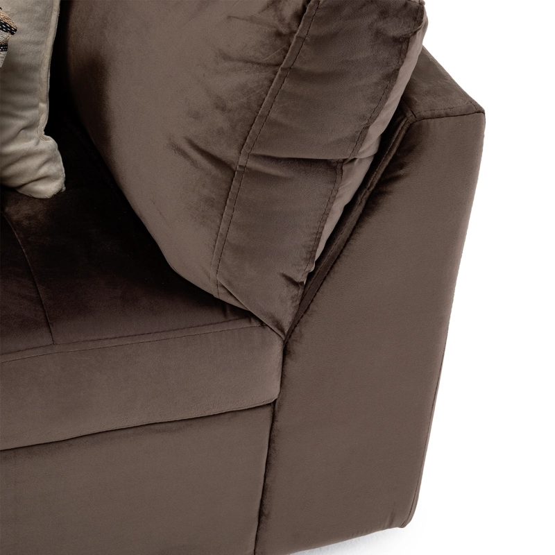 SOFA DIVANO SALAH FELPA AZUL - 7