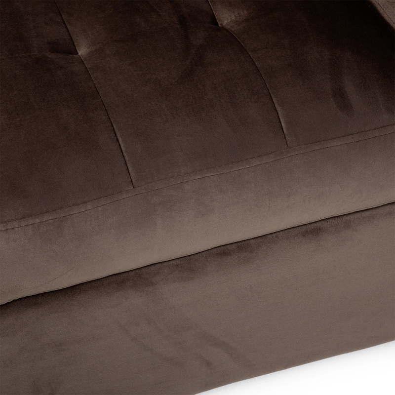 SOFA DIVANO SALAH FELPA AZUL - 9