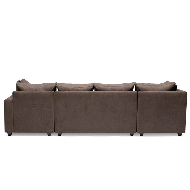 SECCIONAL DIVANO DOBLE CHAISE GRIS - 3