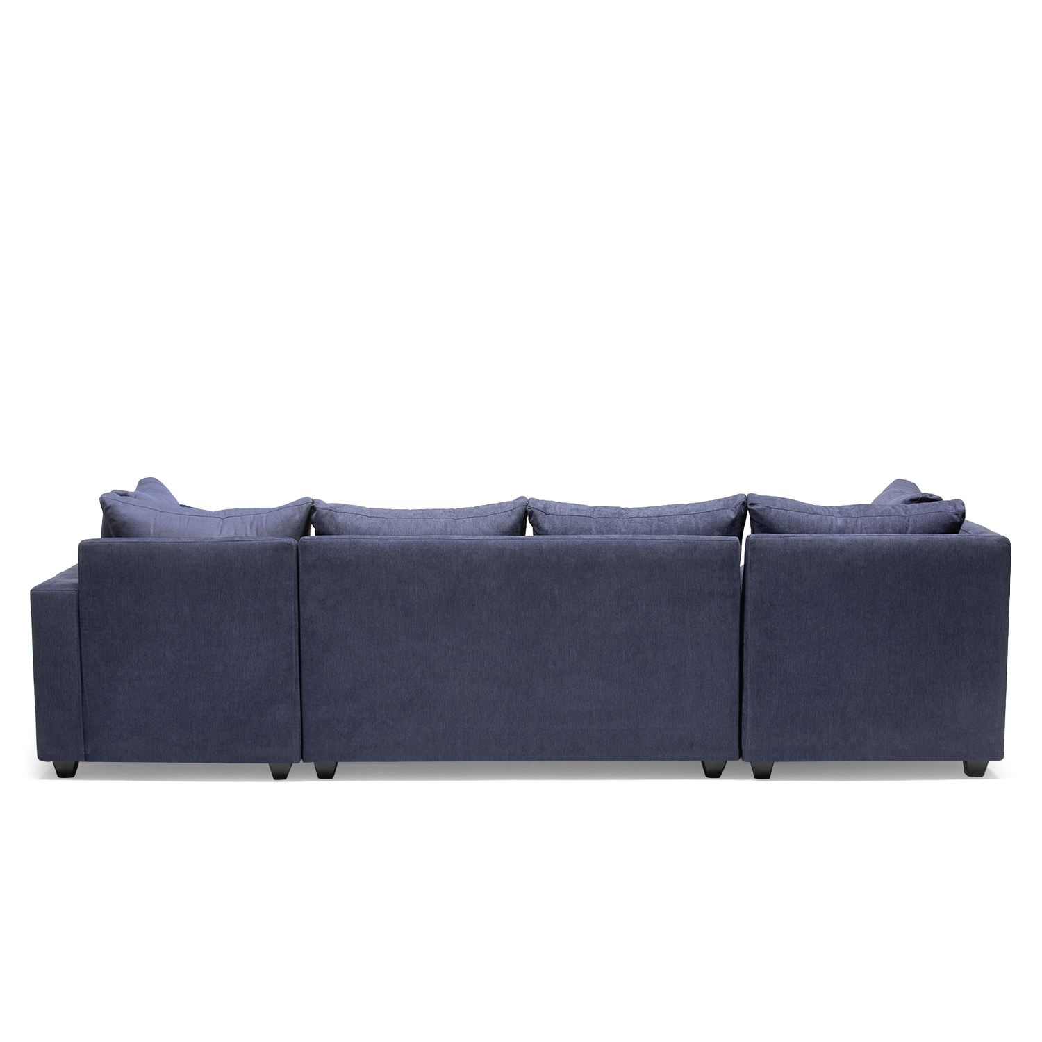 SECCIONAL DIVANO DOBLE CHAISE AZUL - 4