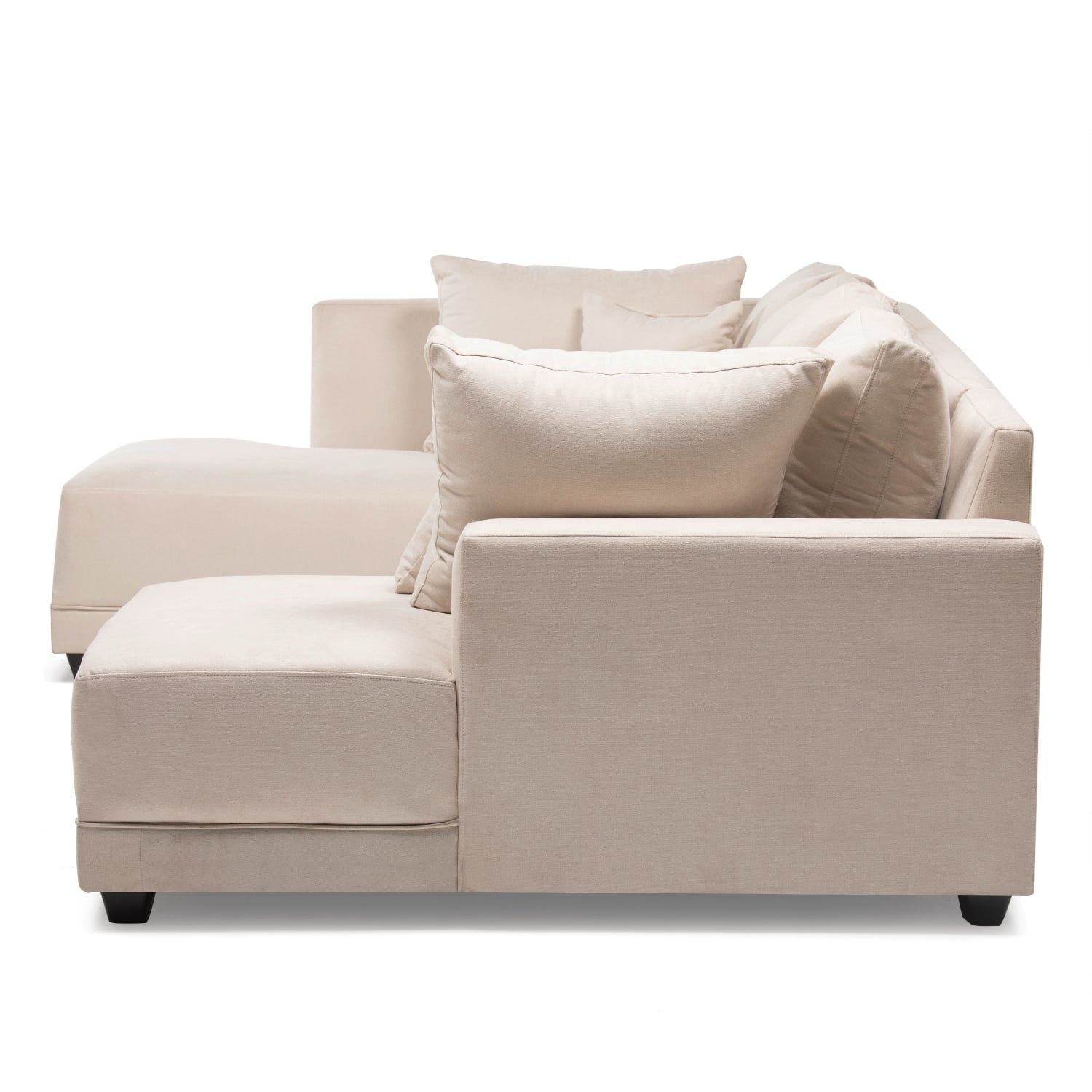 SECCIONAL DIVANO DOBLE CHAISE AZUL - 4