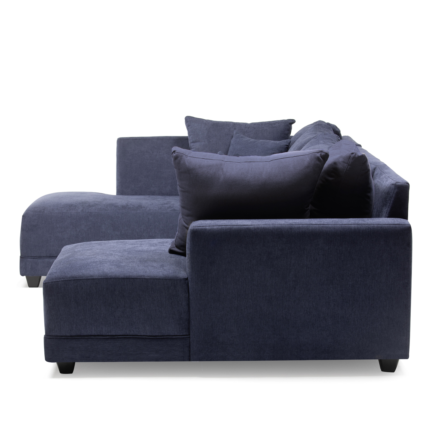 SECCIONAL DIVANO DOBLE CHAISE AZUL - 7