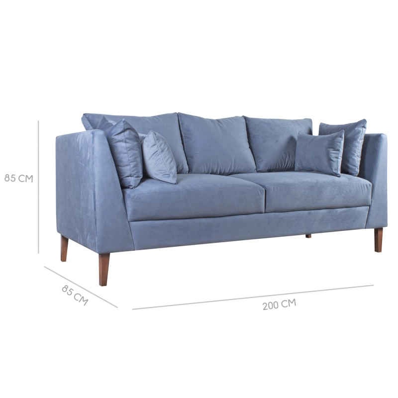 SOFA DIVANO ABBA CHOCOLATE - 4