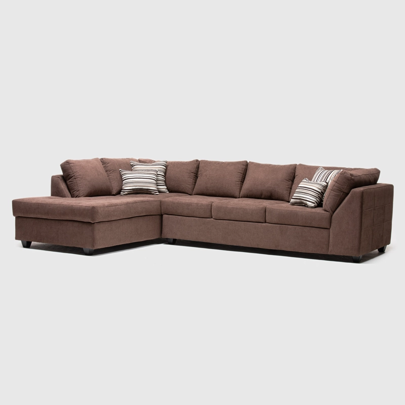 SECCIONAL IZQUIERDO DIVANO SALAH TELA GRIS - 2