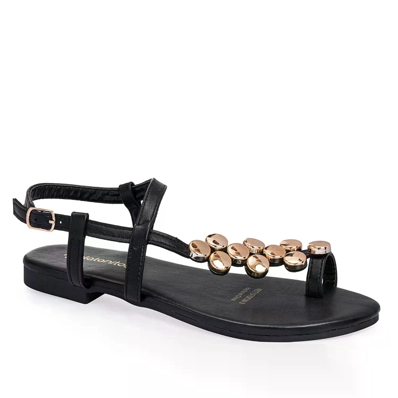 SANDALIA DAMA SF FORTUNA Negro 38