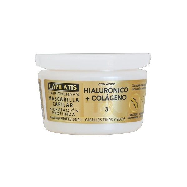 CAPILATIS MASCARILLA CAPILAR CON ACIDO HIALURONICO + COLAGENO - 1