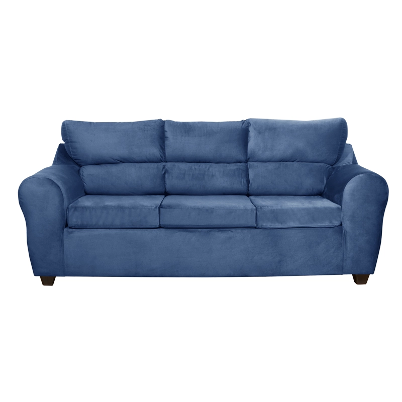 SOFA DUBAI 3 CUERPOS FELPA GRIS - 2