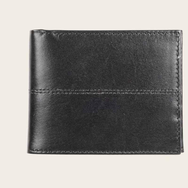 BILLETERA DE CUERO CON TARJETERO REMOVIBLE OLKI ANCOA - NEGRO - 5