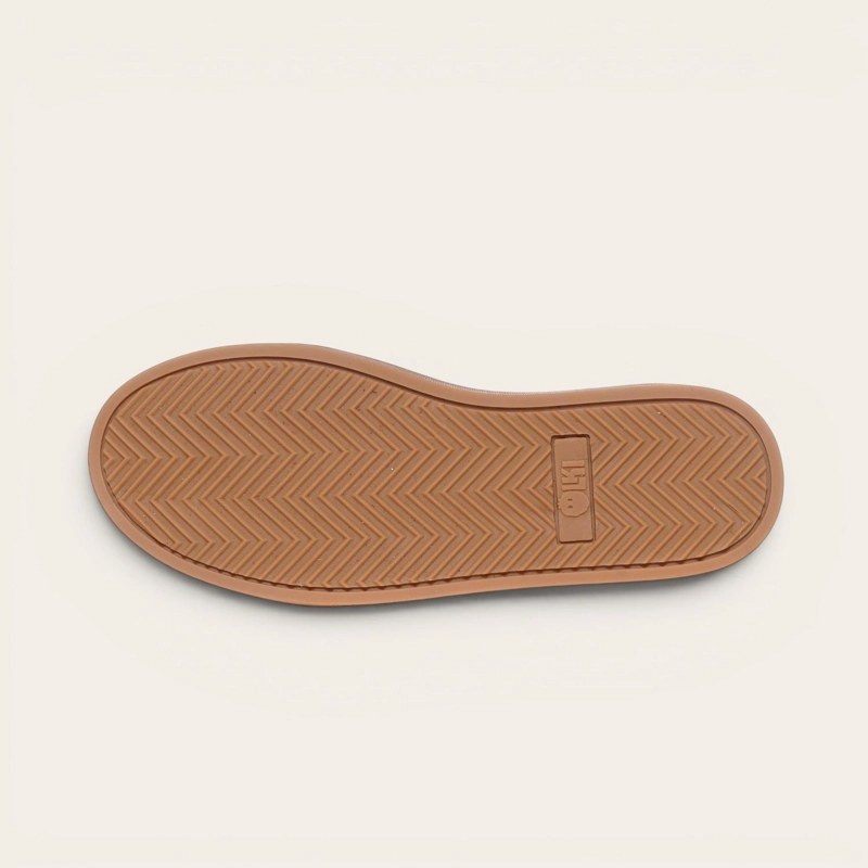 ZAPATILLA ALTAS DE CUERO MANQUEHUE OLKI - CAFE  CLARO/CRISTAL - 5