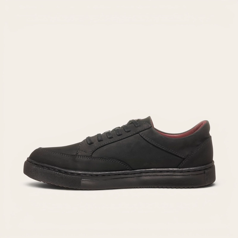 ZAPATILLA DE CUERO URBANA LA CAMPANA OLKI - NEGRO - 4