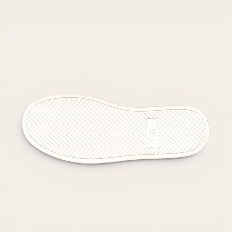ZAPATILLA ALEXANDER DE CUERO NATURAL NEVADO OLKI - ROJA/BLANCA - 4