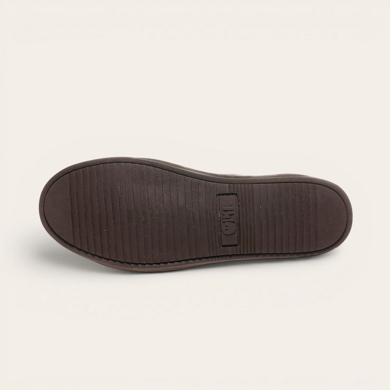 ZAPATILLA DE CUERO ORIGINAL TRONADOR OLKI - CASTAÑO/CHOCOLATE - 5