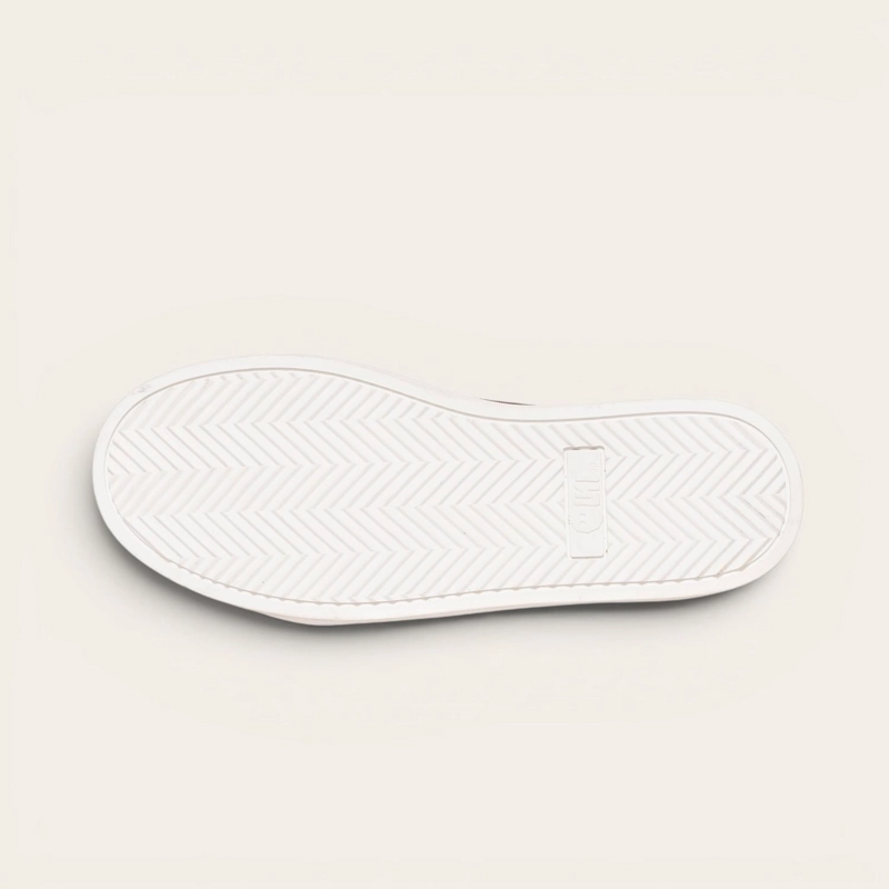 ZAPATILLA ALTAS DE CUERO MANQUEHUE OLKI - CAFE  OSCURO/BLANCA - 5