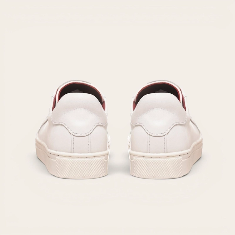 ZAPATILLA DE CUERO ORIGINAL TRONADOR OLKI - BLANCA - 6