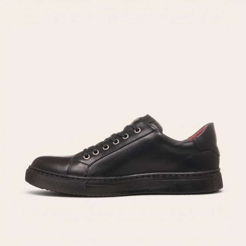ZAPATILLA DE CUERO ORIGINAL TRONADOR OLKI - NEGRO - 4