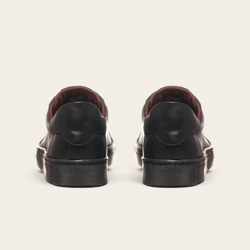 ZAPATILLA DE CUERO ORIGINAL TRONADOR OLKI - NEGRO - 6