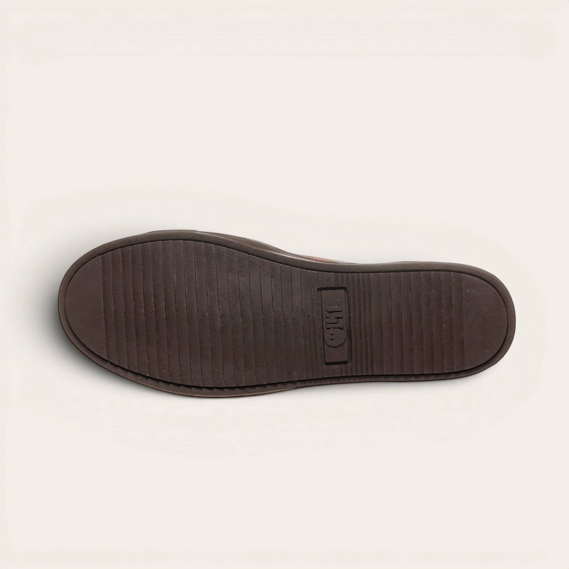 ZAPATILLA DE CUERO ORIGINAL TRONADOR OLKI - CURRY/CHOCOLATE - 5