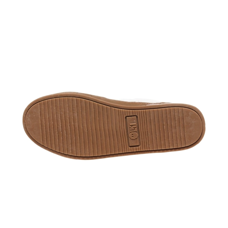 ZAPATILLA DE CUERO CASUAL ACONCAGUA OLKI - BLANCO/CAMEL - 4