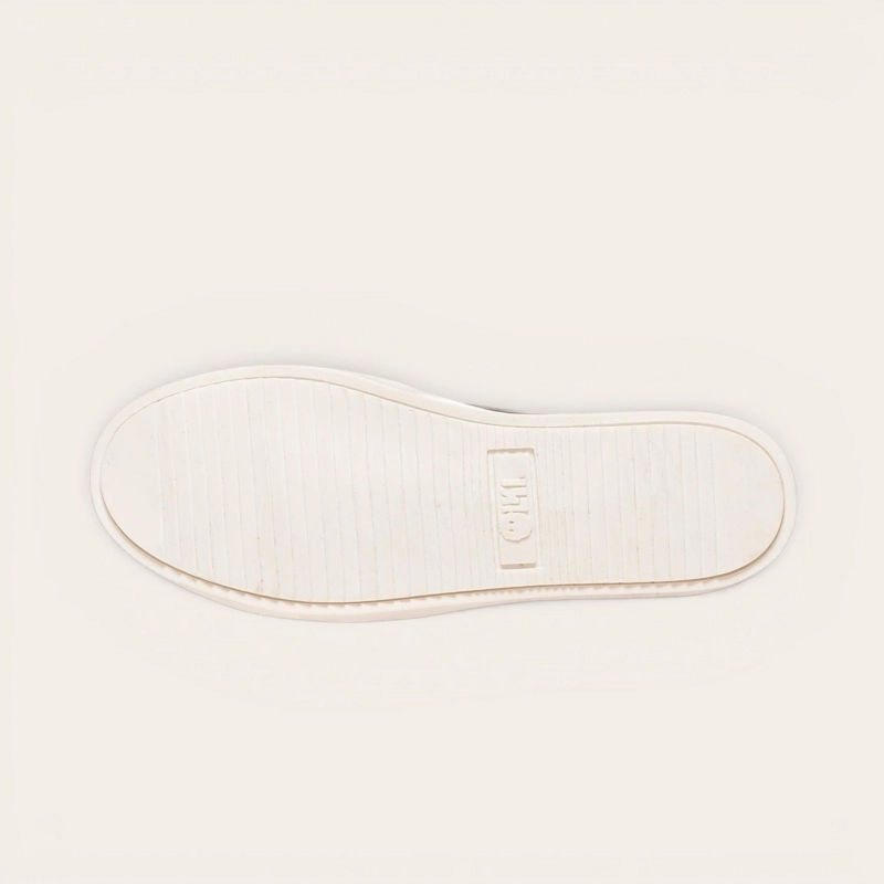 ZAPATILLA DE CUERO ORIGINAL TRONADOR OLKI - CASTAÑO/BLANCA - 5