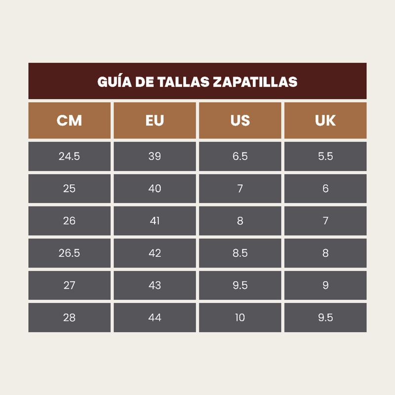ZAPATILLA CLASICAS DE CUERO CALAN OLKI - CURRY/BLANCA - 9